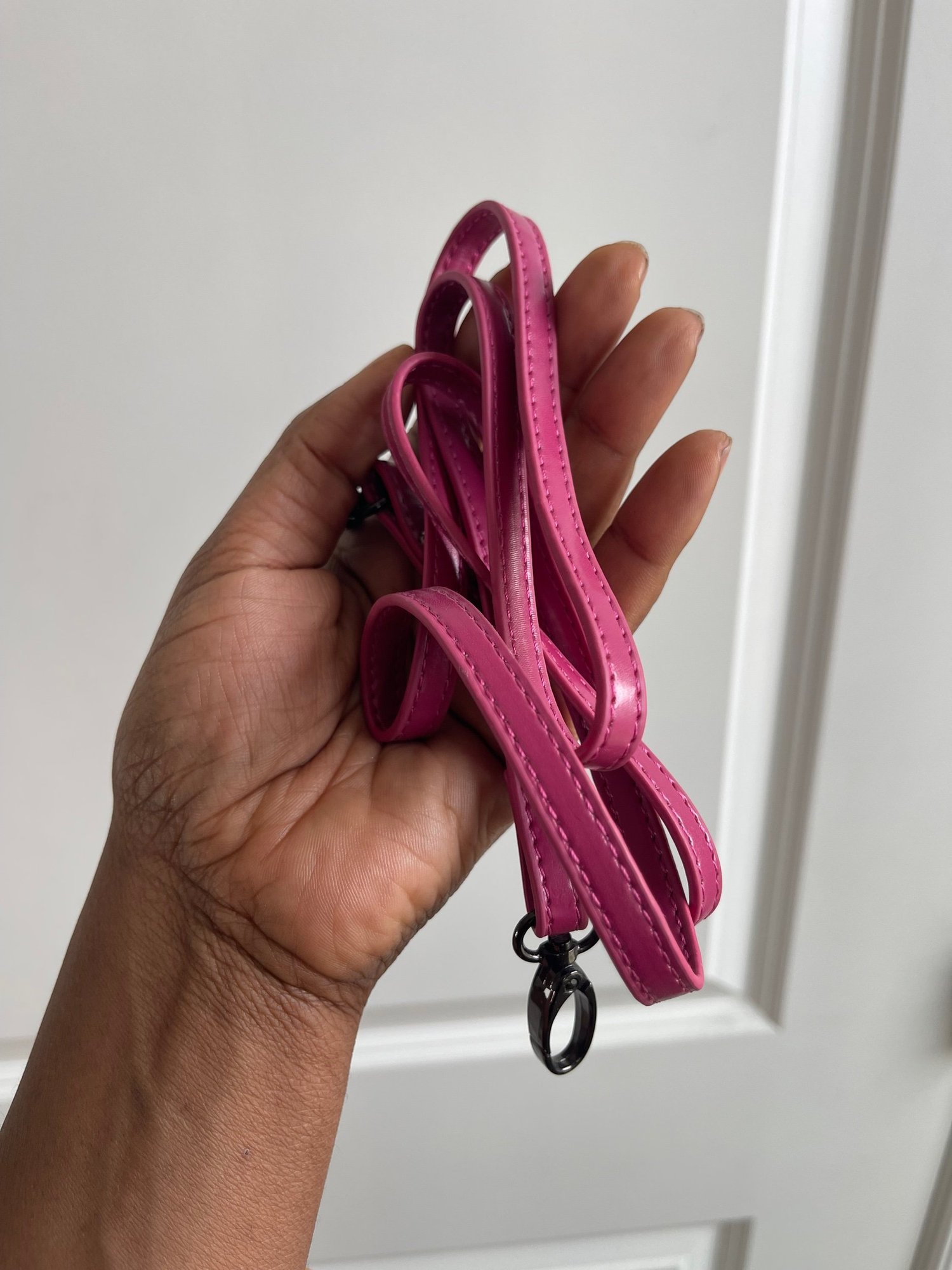 Daniela Moda Leather / Wood Handle Bag — MY Thrift Fix