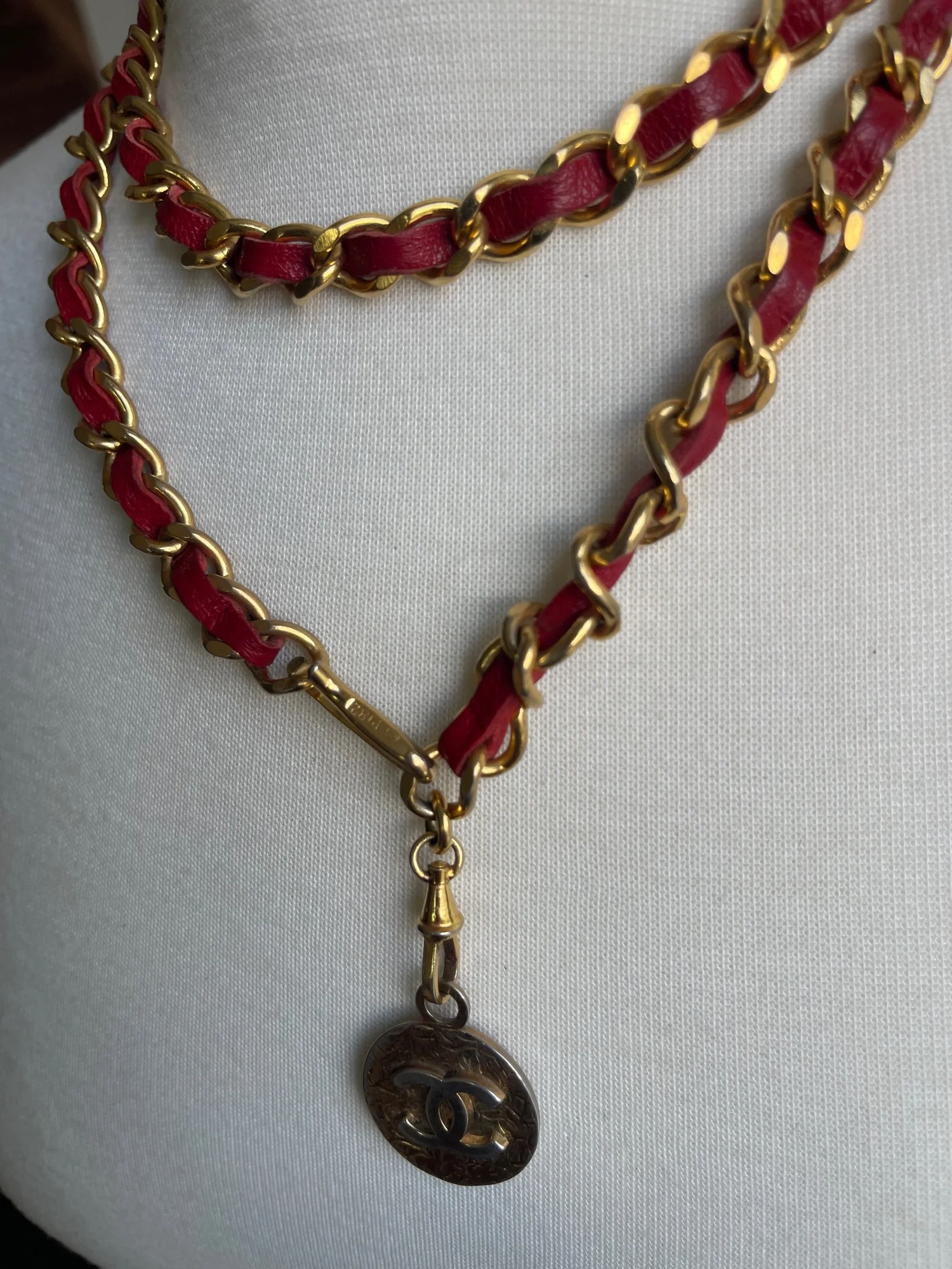 シャネル1982 ヴィンテージ1982 ココマークチェーンベルト シャネル1982 ヴィンテージ1982 ココマークチェーンベルト