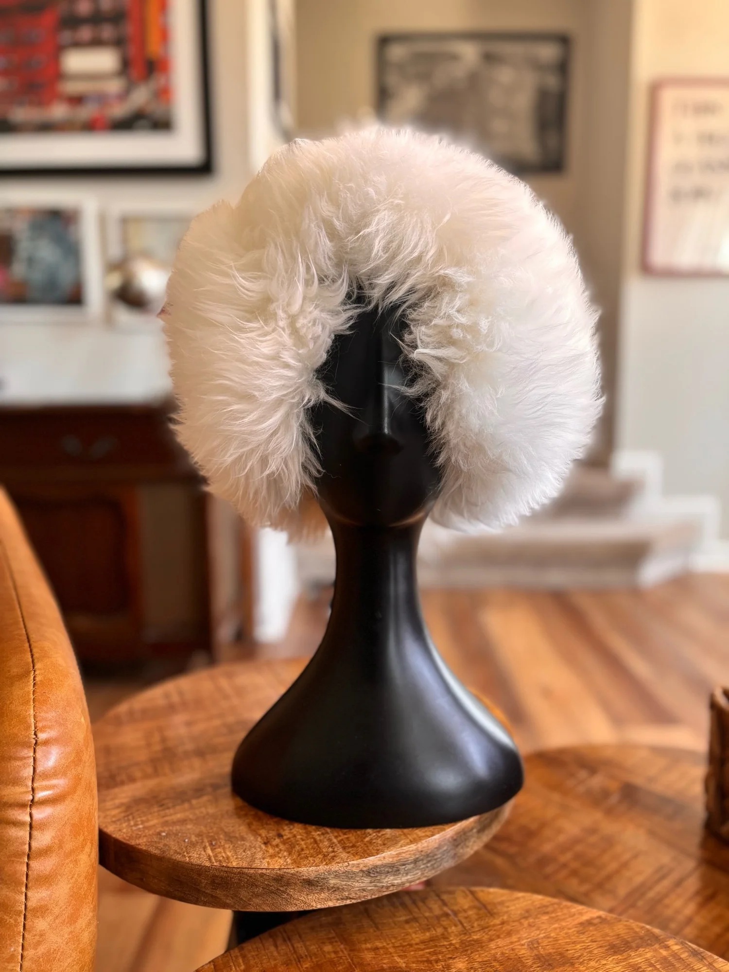 Tuscan Lamb Fur Hat — MY Thrift Fix display picture 3
