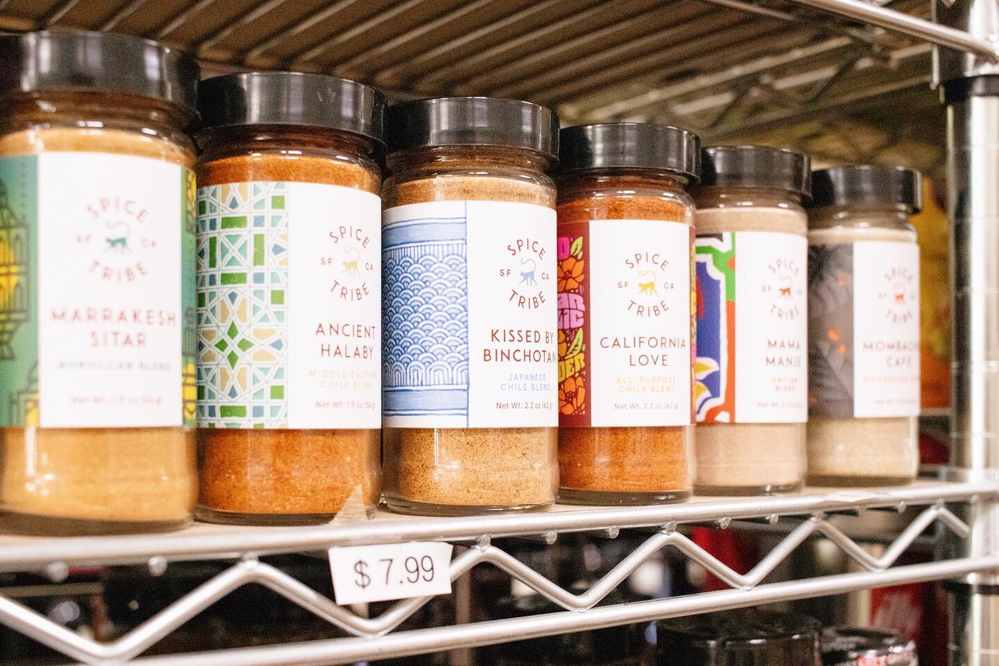 LOCAL BRAND WE LOVE: @spicetribe 🌶🌶 
Invite a world of flavor to your table with Spice Tribe&rsquo;s exceptional, travel-inspired seasonings.  We can&rsquo;t travel right now✈️, but your taste buds sure can with a little Spice Tribe zest&ndash; and