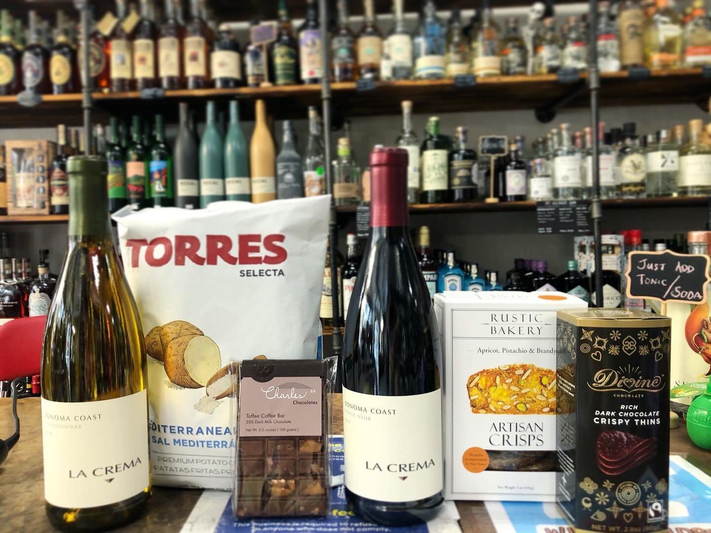 IT&rsquo;S TIME! 🎉🎉
We&rsquo;ve drawn two winners for Hopscotch Your Block! 

954055 &amp; 954070

Congrats!! 🍾 Each winner receives one of these tasty wine and snack packs. Come by the store to claim your prize! #nopamarket #nopastrong