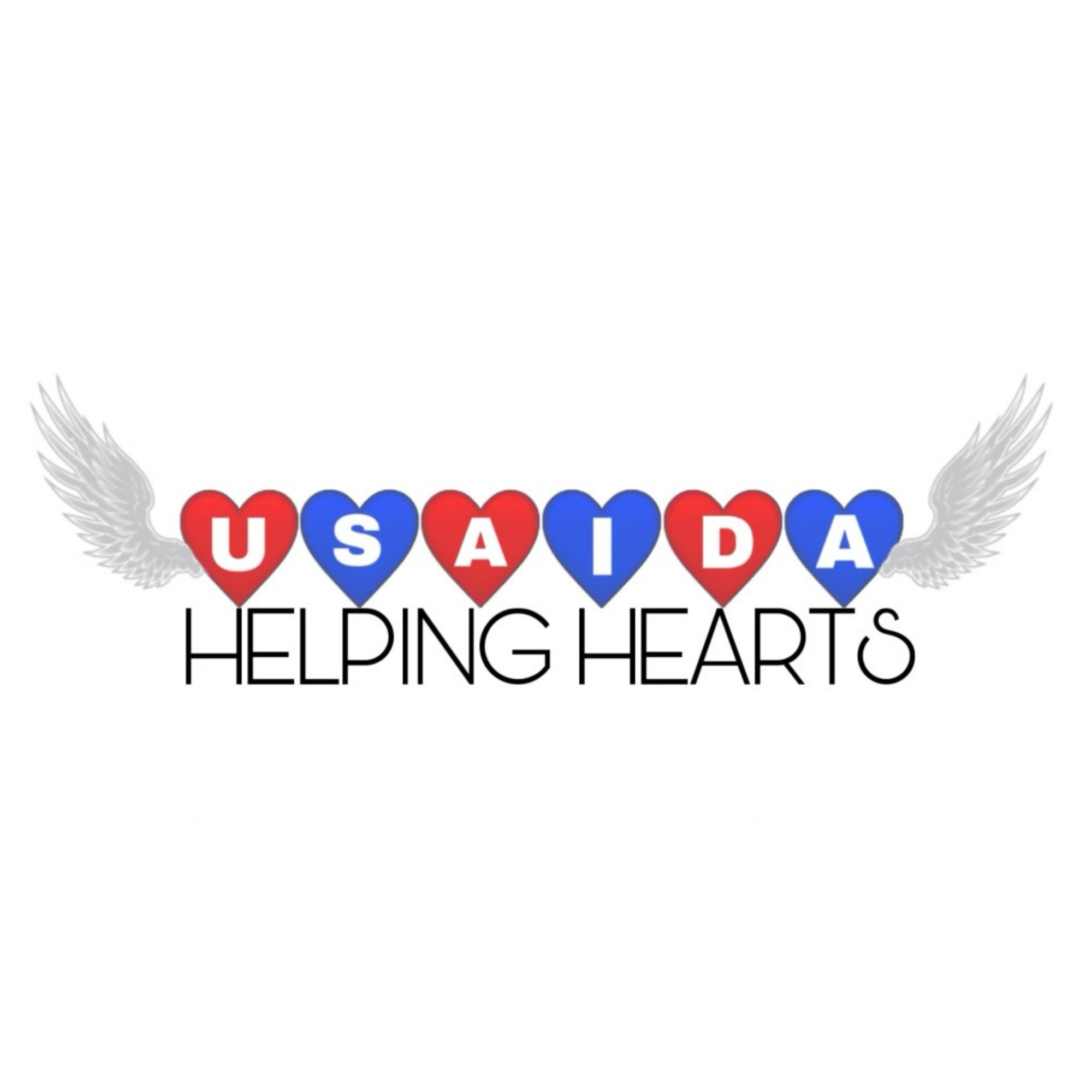 USA IDA Helping Hearts logo