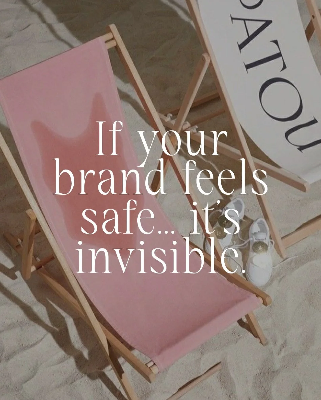 Safe brands don&rsquo;t sell. They get scrolled past..

Because nothing about them interrupts the feed, sparks emotion or makes someone think, &ldquo;this is for me&rdquo;. 

A brand without a point of view is just background noise, and your audience