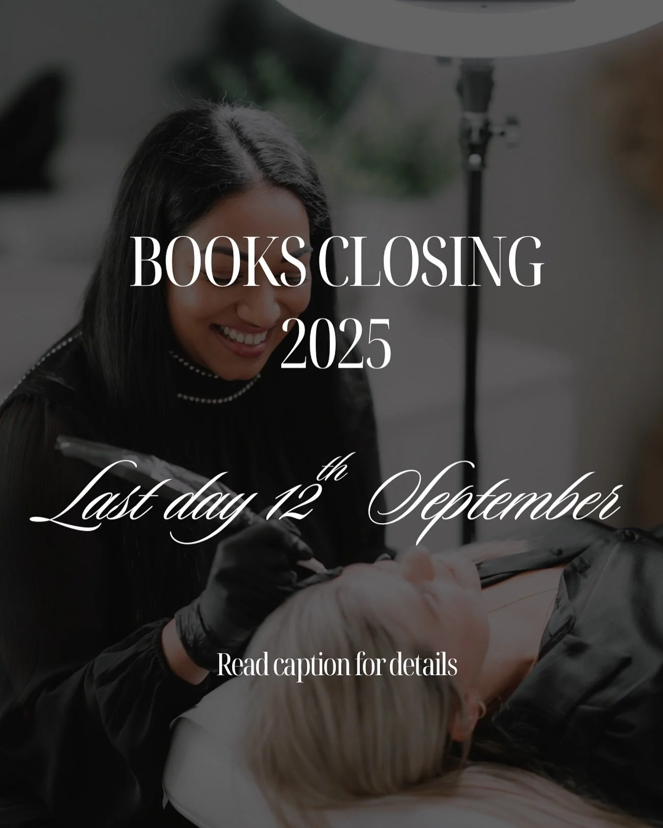 Hey fam, I&rsquo;m going to take some extended time off for the rest of the year and do some travel ✈️ At this stage I have no plans at least for the rest of 2025 to return to the tools. 

If you have been wanting to get cosmetic tattooing with me or
