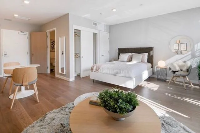 Condos are HOT &amp; in high demand right now. This brand new Marina District development has a walking score of 98, which means the location can&rsquo;t get much better! BONUS: Shared roof top views of the Golden Gate Bridge. 429 sq ft, listed for $