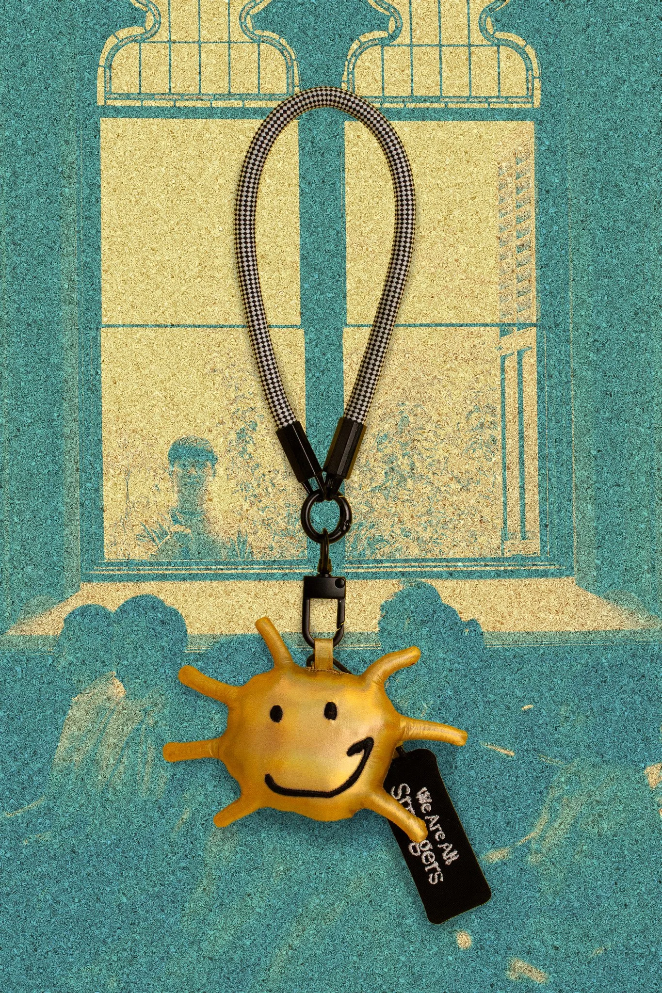 WE ARE ALL STRANGERS: Keychain Hanging Sun