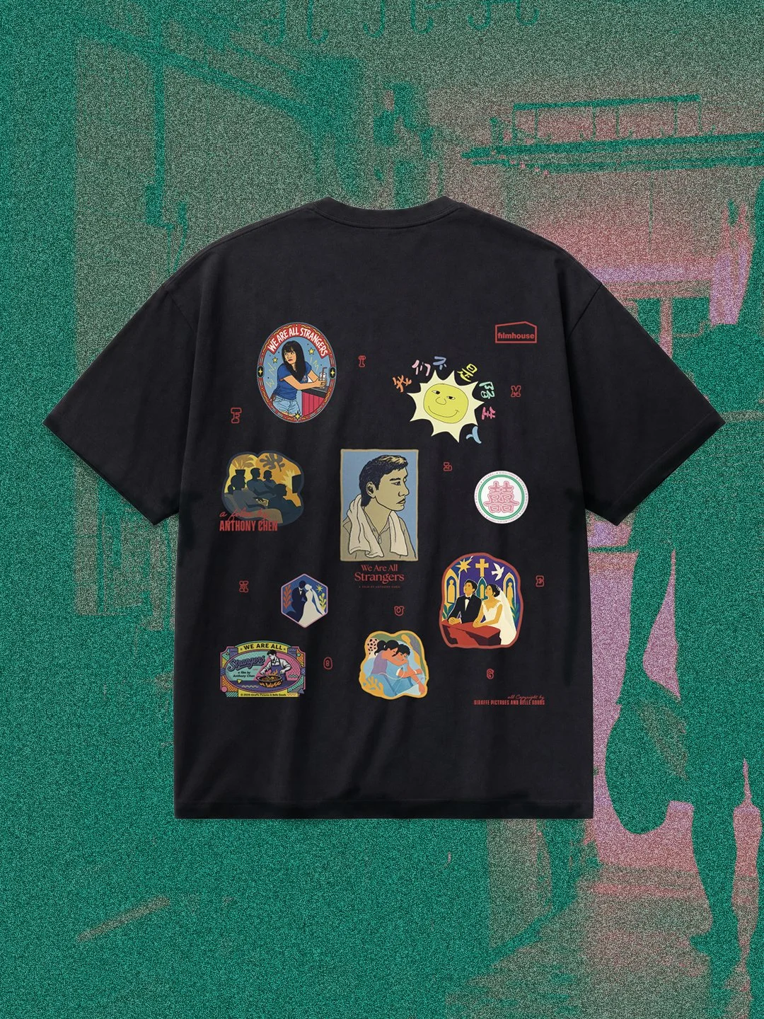 WE ARE ALL STRANGERS X FILMHOUSE: T-SHIRT