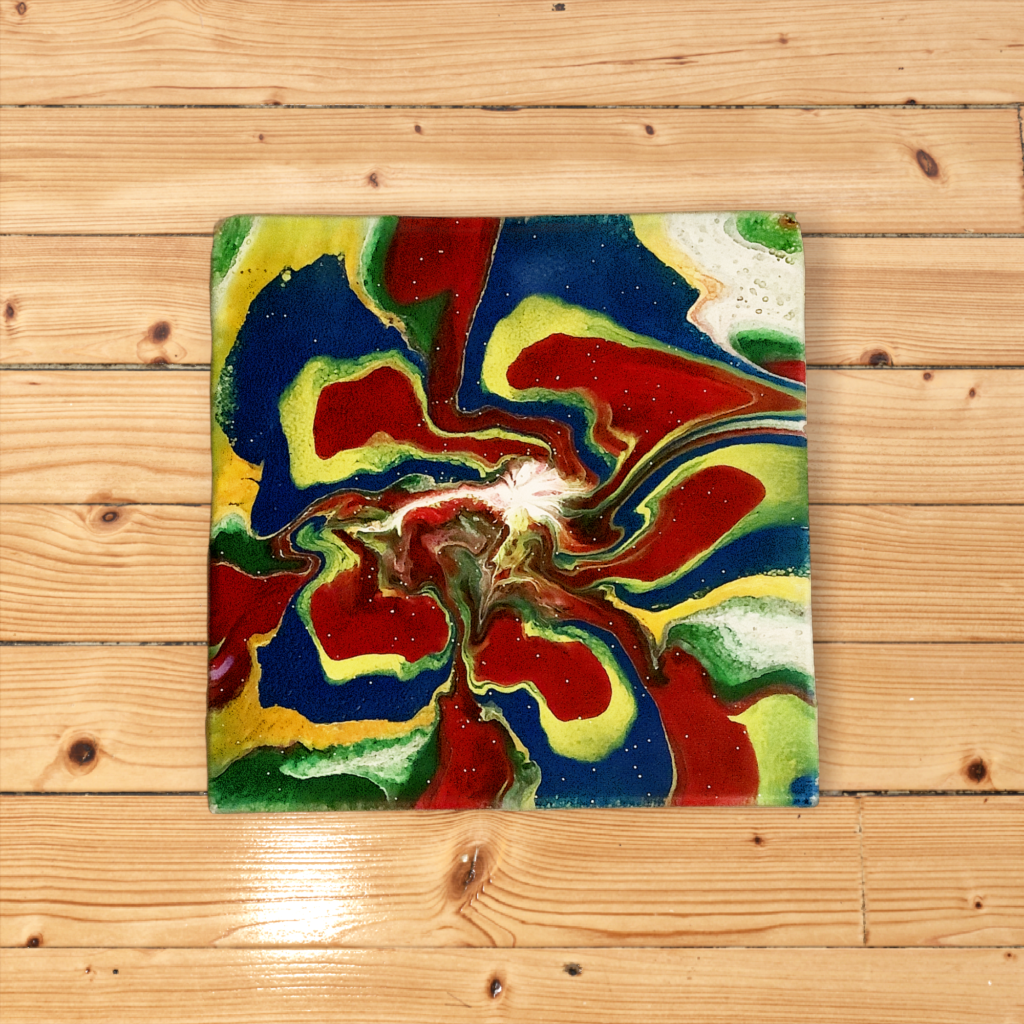 Acrylic Pour Paintings