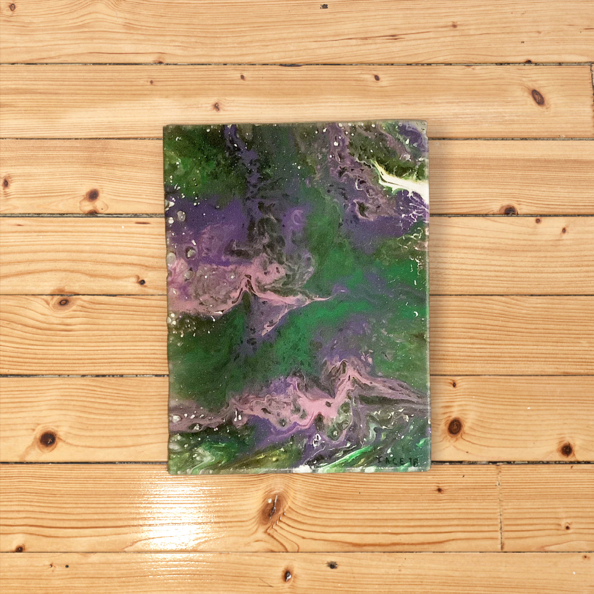 Acrylic Pour Paintings