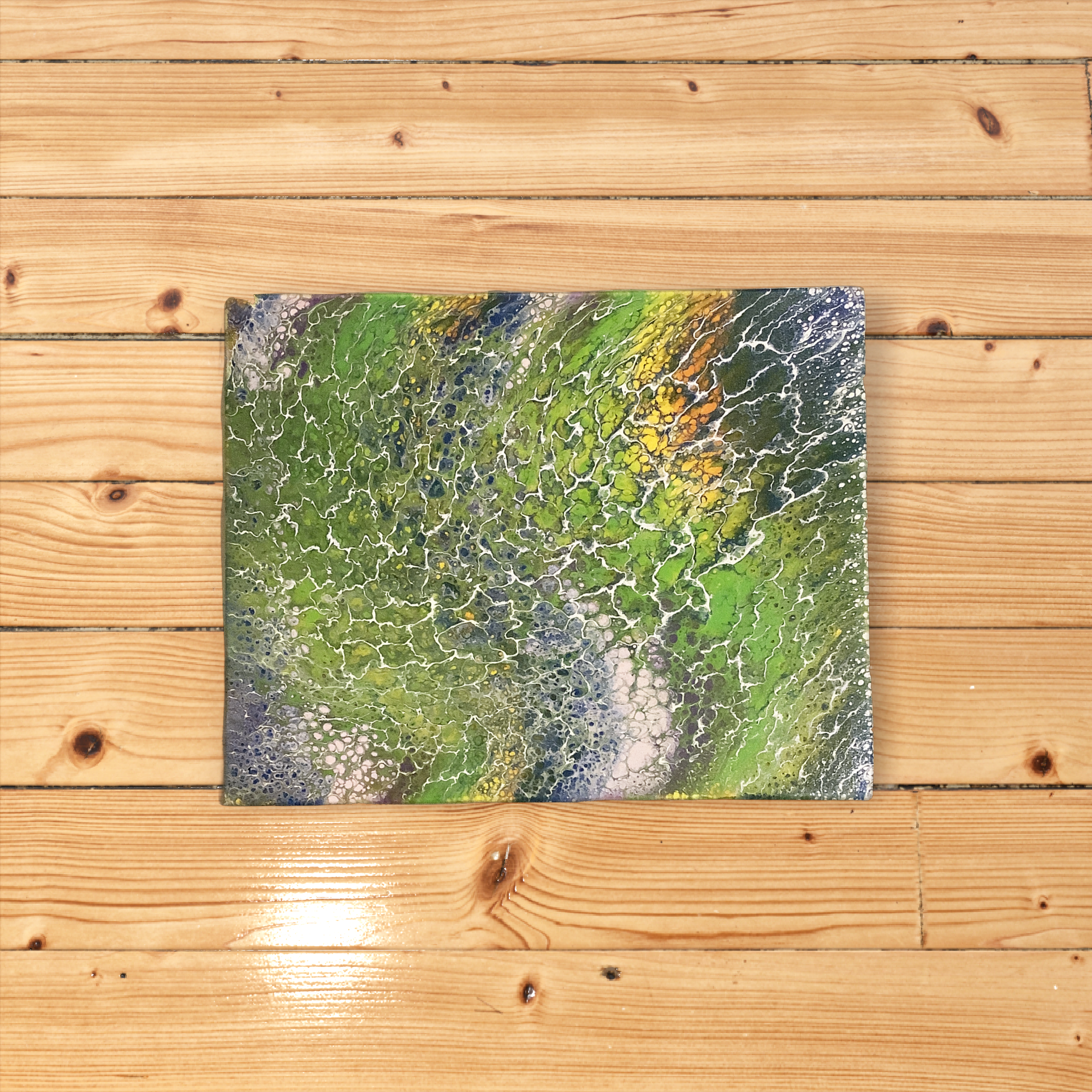 Acrylic Pour Paintings