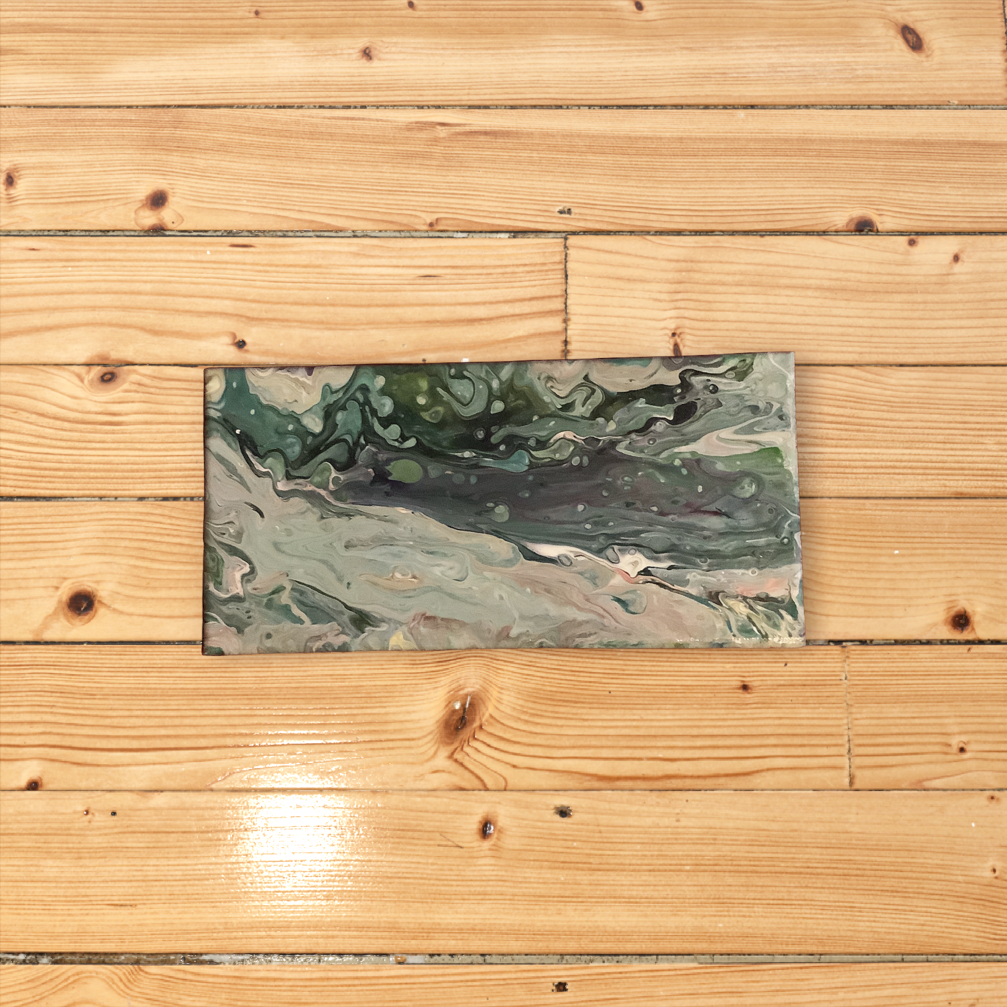 Acrylic Pour Paintings