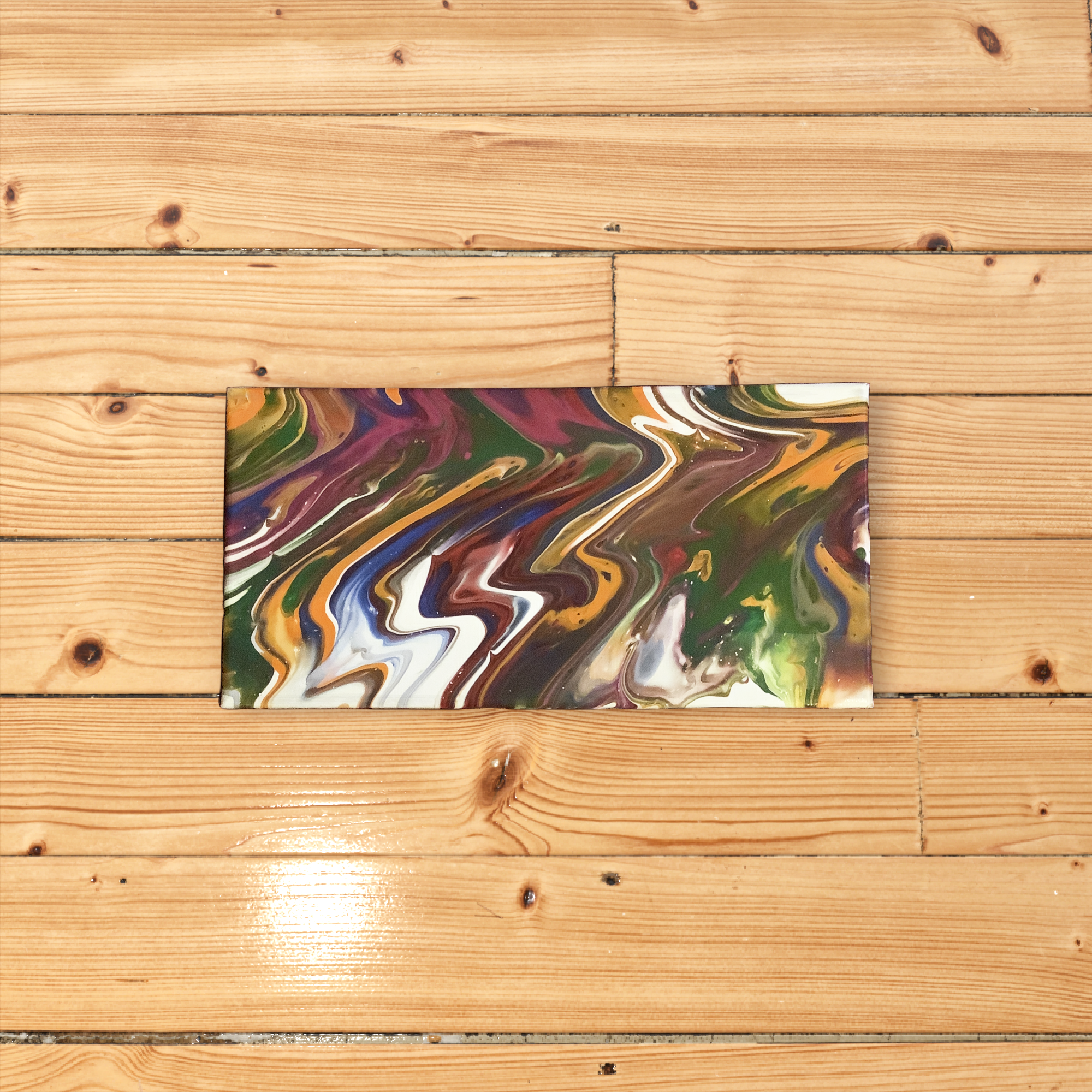 Acrylic Pour Paintings