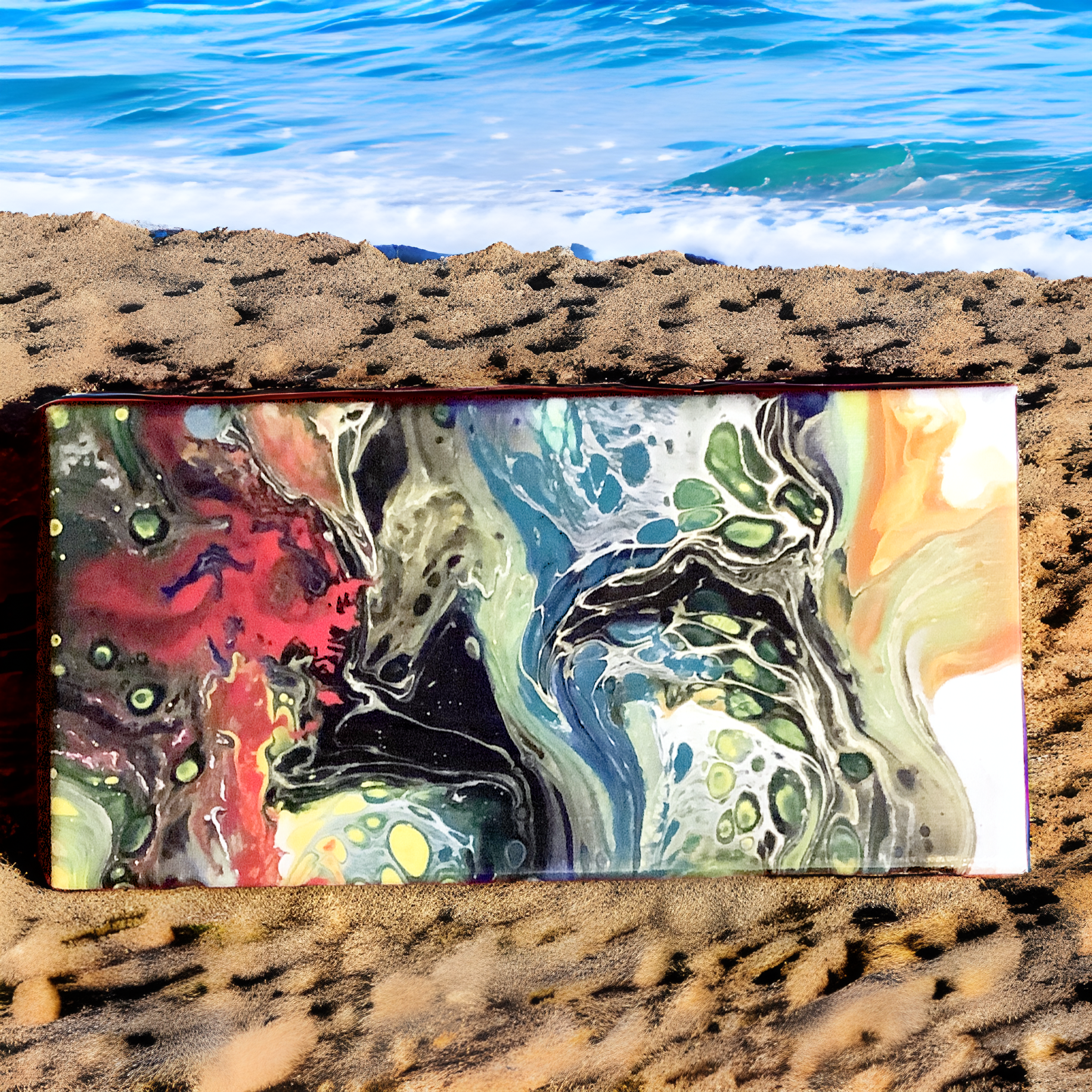 Acrylic Pour Paintings