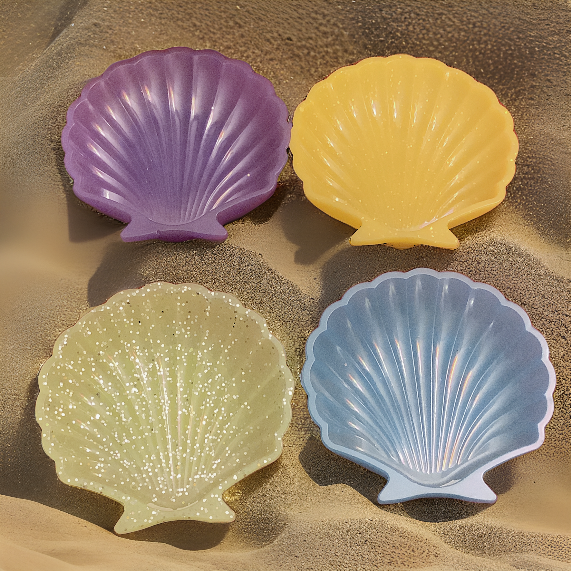 Resin Shell Trinket Trays
