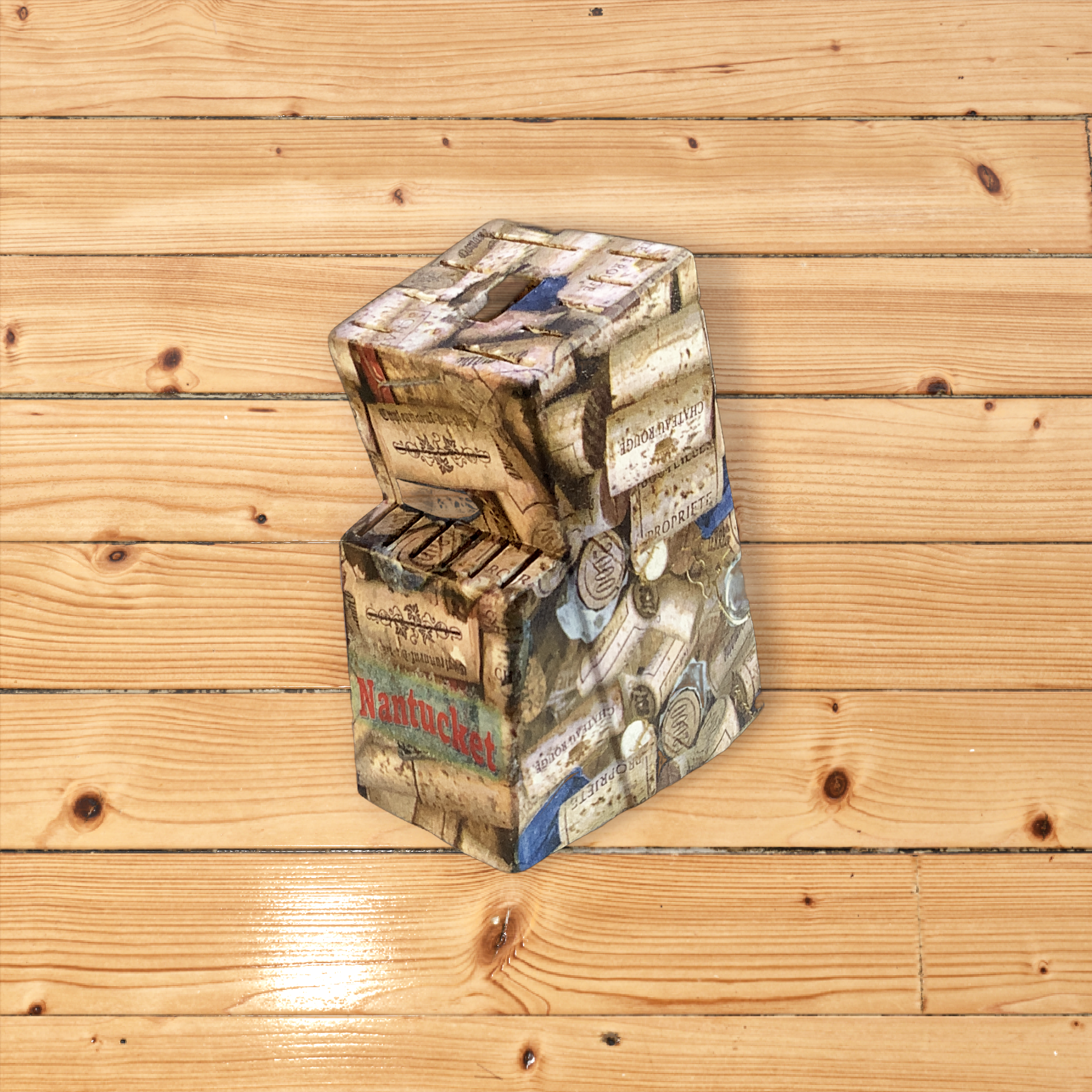 Decoupage Knife Blocks
