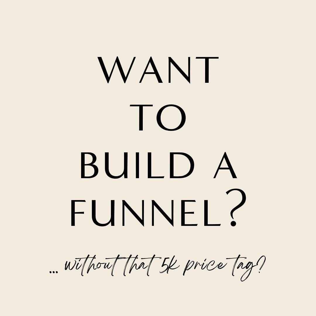 ... then let's explore a budget-friendly alternative that can deliver equally impressive results! 🌞

Ever found yourself wishing for an extra budget to hire a funnel expert or splurge on a fancy custom funnel?

Well, guess what? I've got some fantas