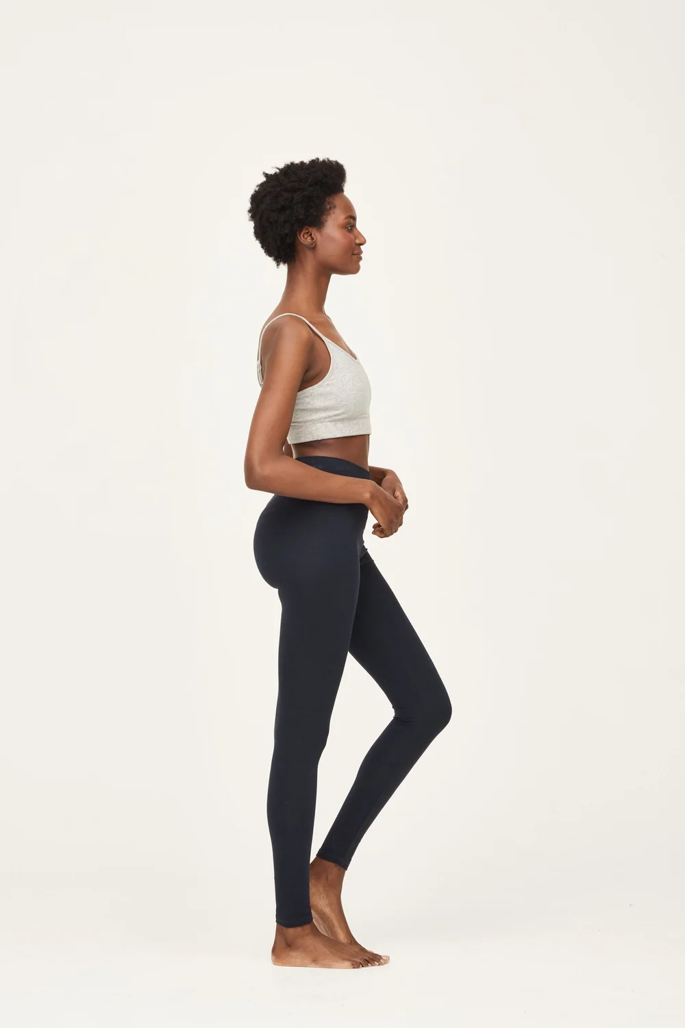Thought Heavyweight Bamboo Leggings Midnight Navy — ethos