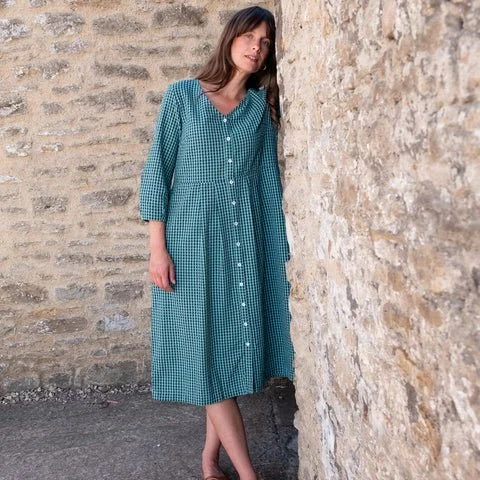 BIBICO Jane Checked dress