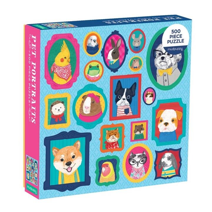 Pet Portraits Jigsaw Puzzle - 500 pieces