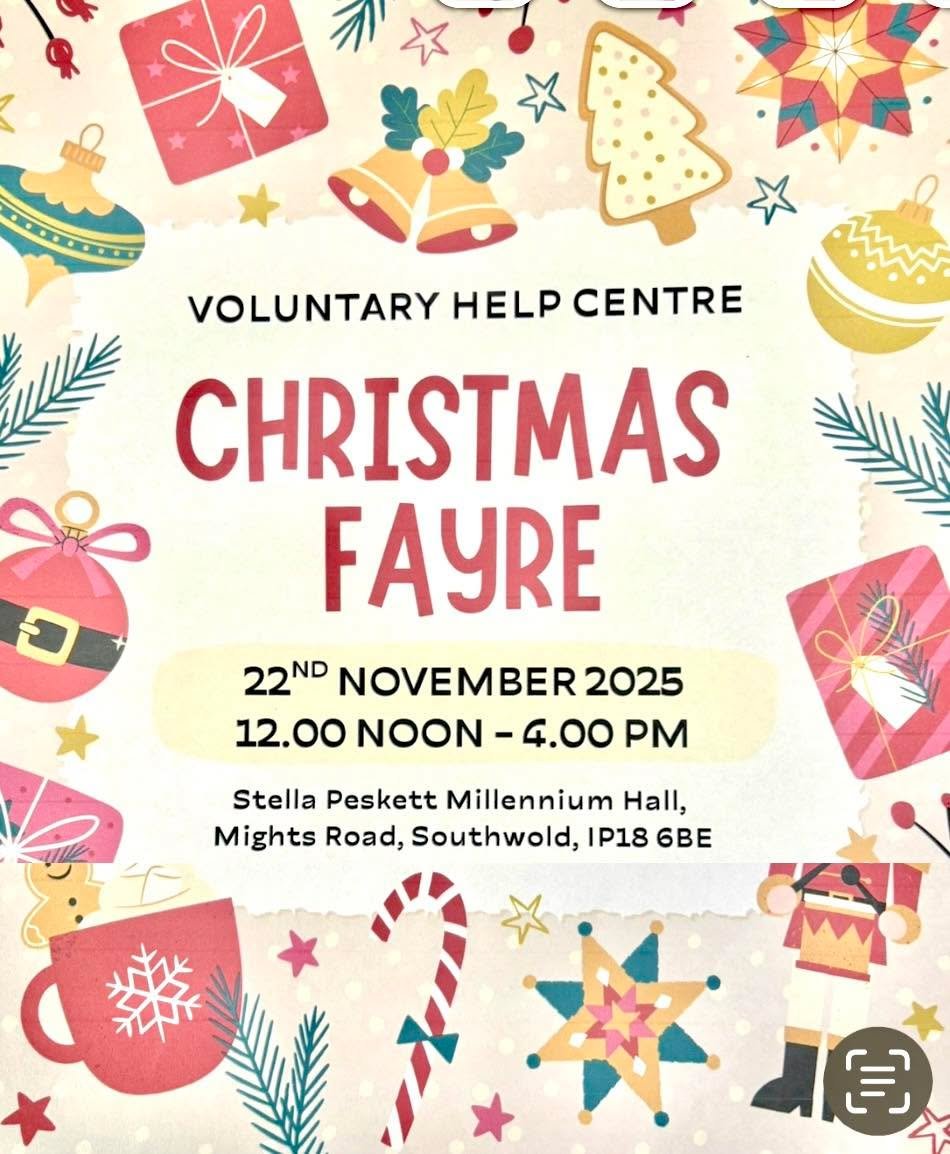 This Saturday!! Do pop in and give your support. We are so lucky to have our wonderful VHC