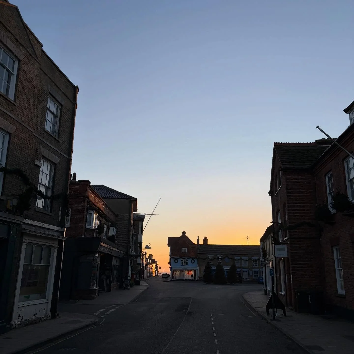 Boxing Day. Southwold. 8am. All very quiet here. Open 8-10am only and then more mince pies. Have a great day everyone