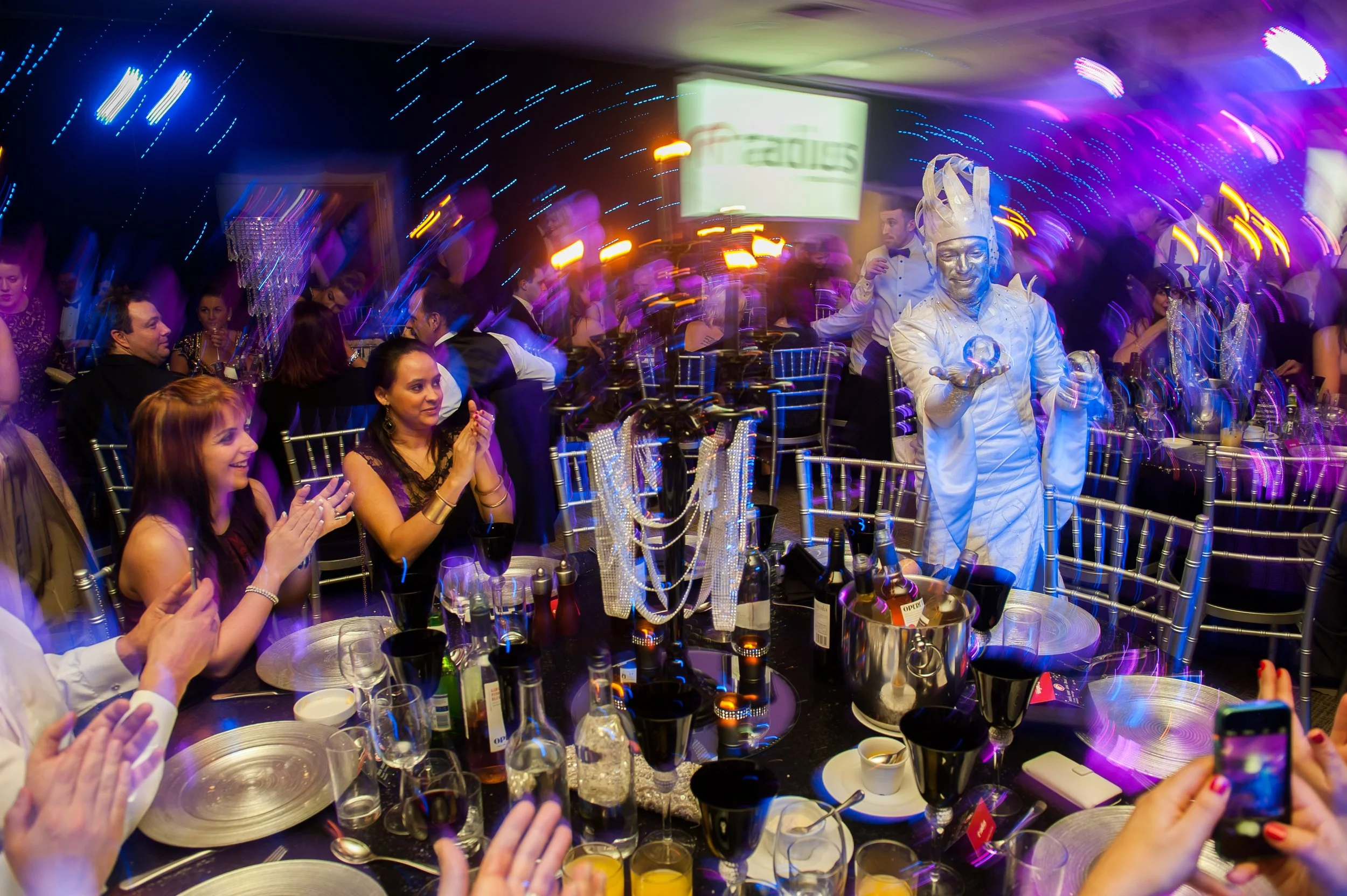 Manchester event photography - juggler and magician