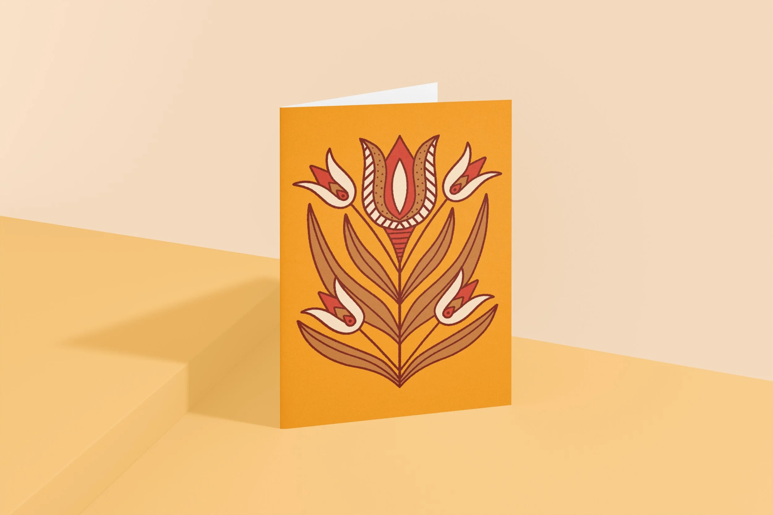 Folk Tulips (1 variation)