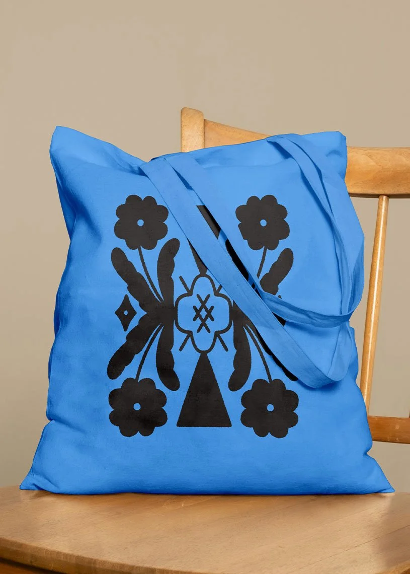 Tote Bag - Mirrored Posie - Web Scene.jpg