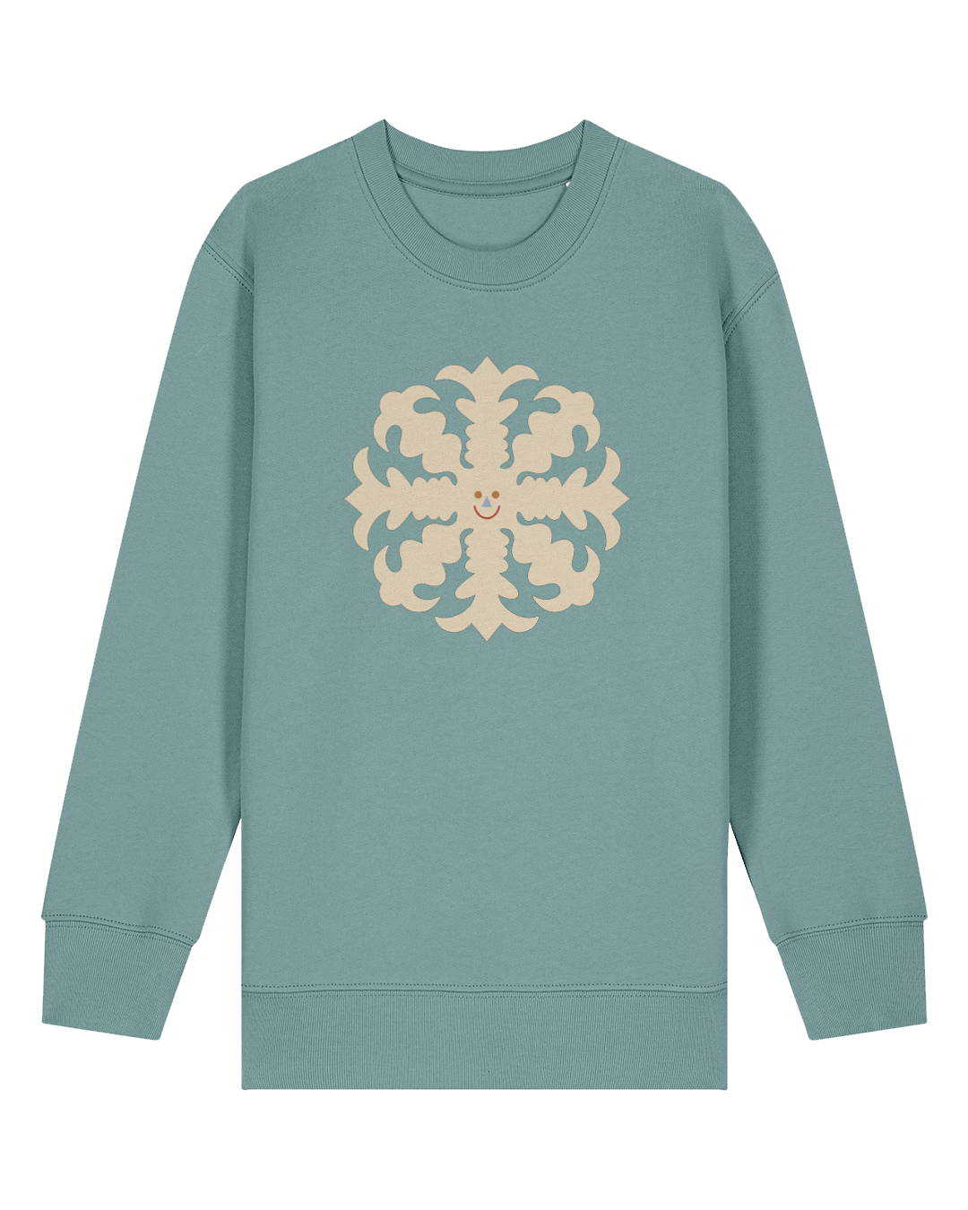 Snowflake Sweater - Teal.png