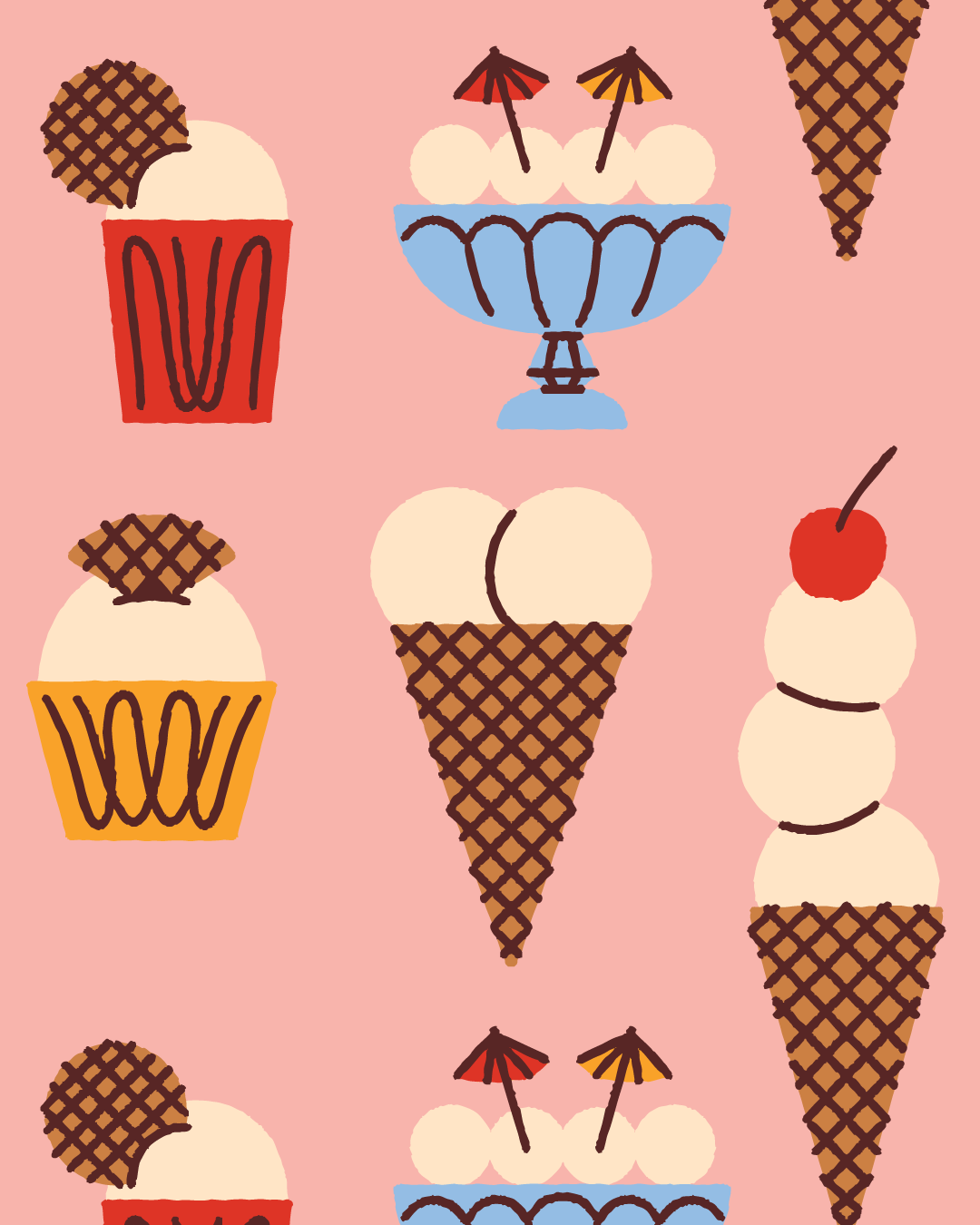 Pantry Ice Cream - Illustration Pattern.png