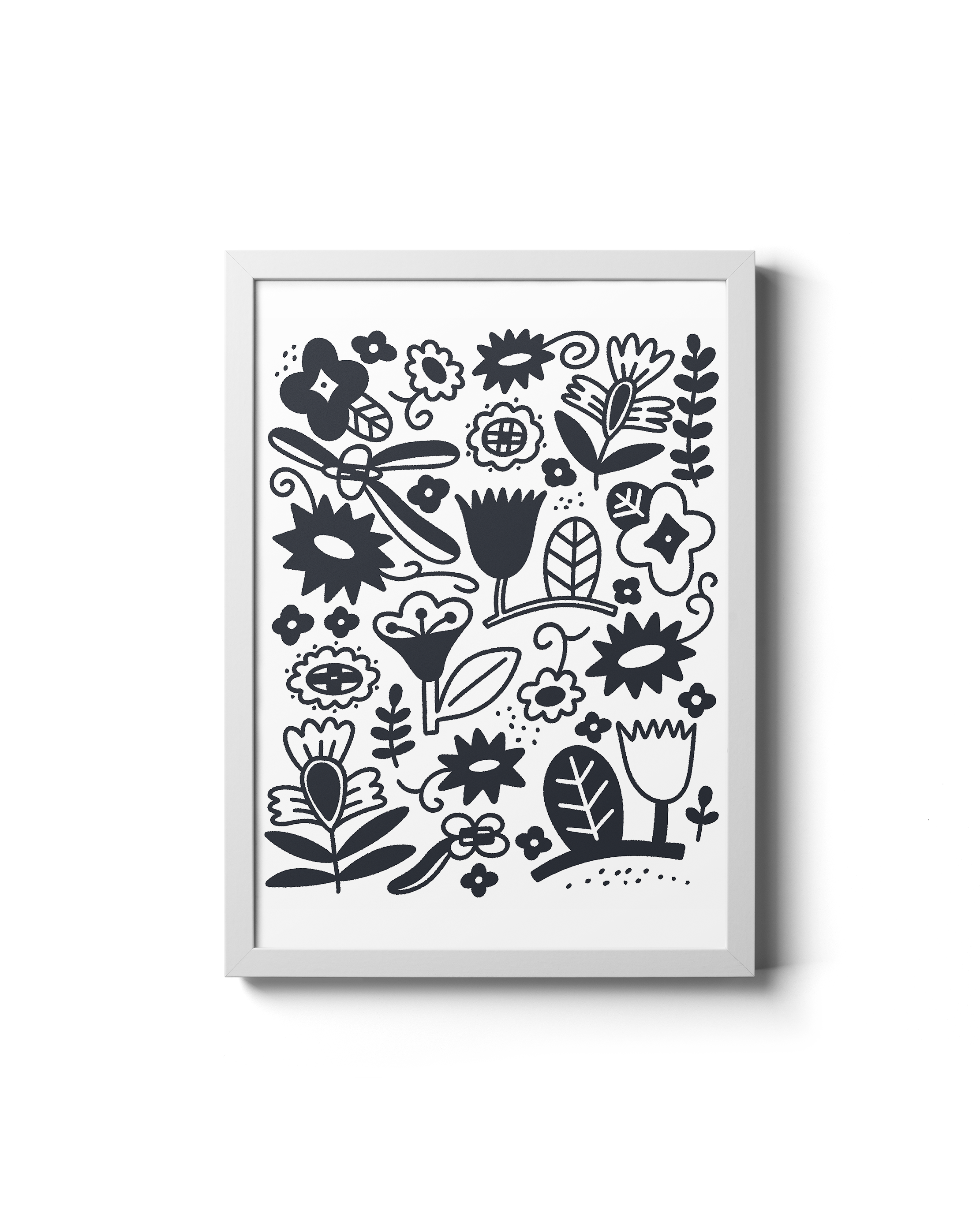 Folk Flower 1 - Framed.png