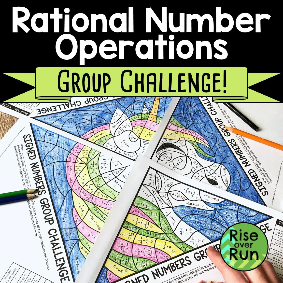 Rational Number Operations Group Challenge
