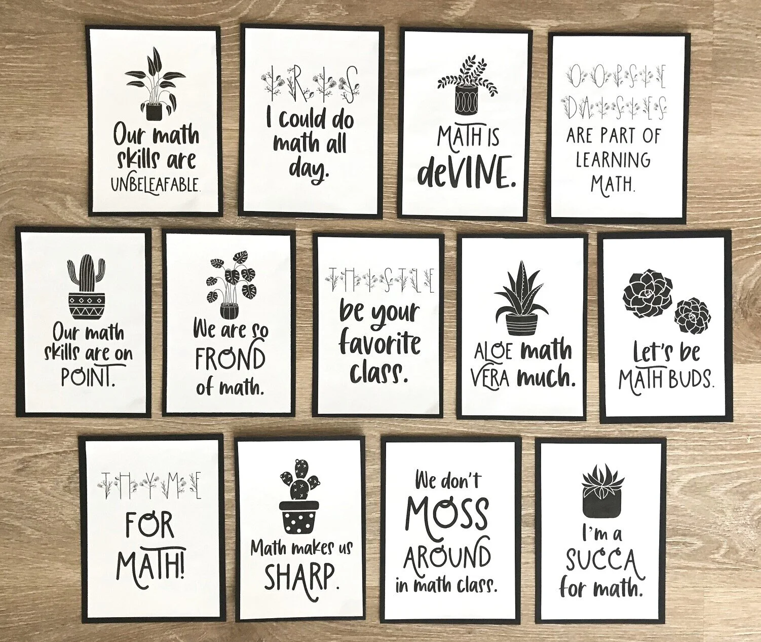 Math Classroom Decoration and Bulletin Board Inspiration — Rise over Run