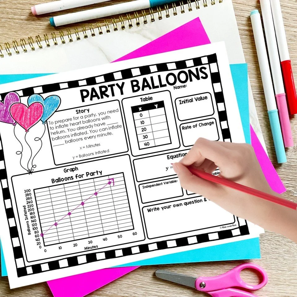 Valentine Linear Relationship Tasks