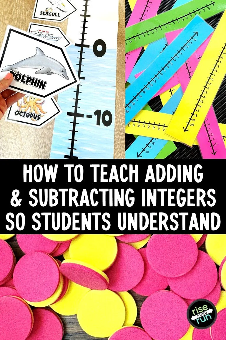 How to Teach Adding and Subtracting Integers so Students Understand