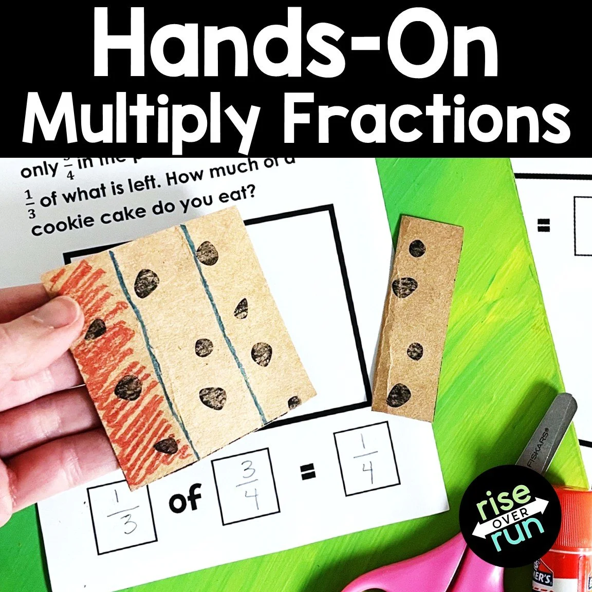 multiplying fractions hands-on activity