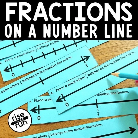 fractions on a number line activity