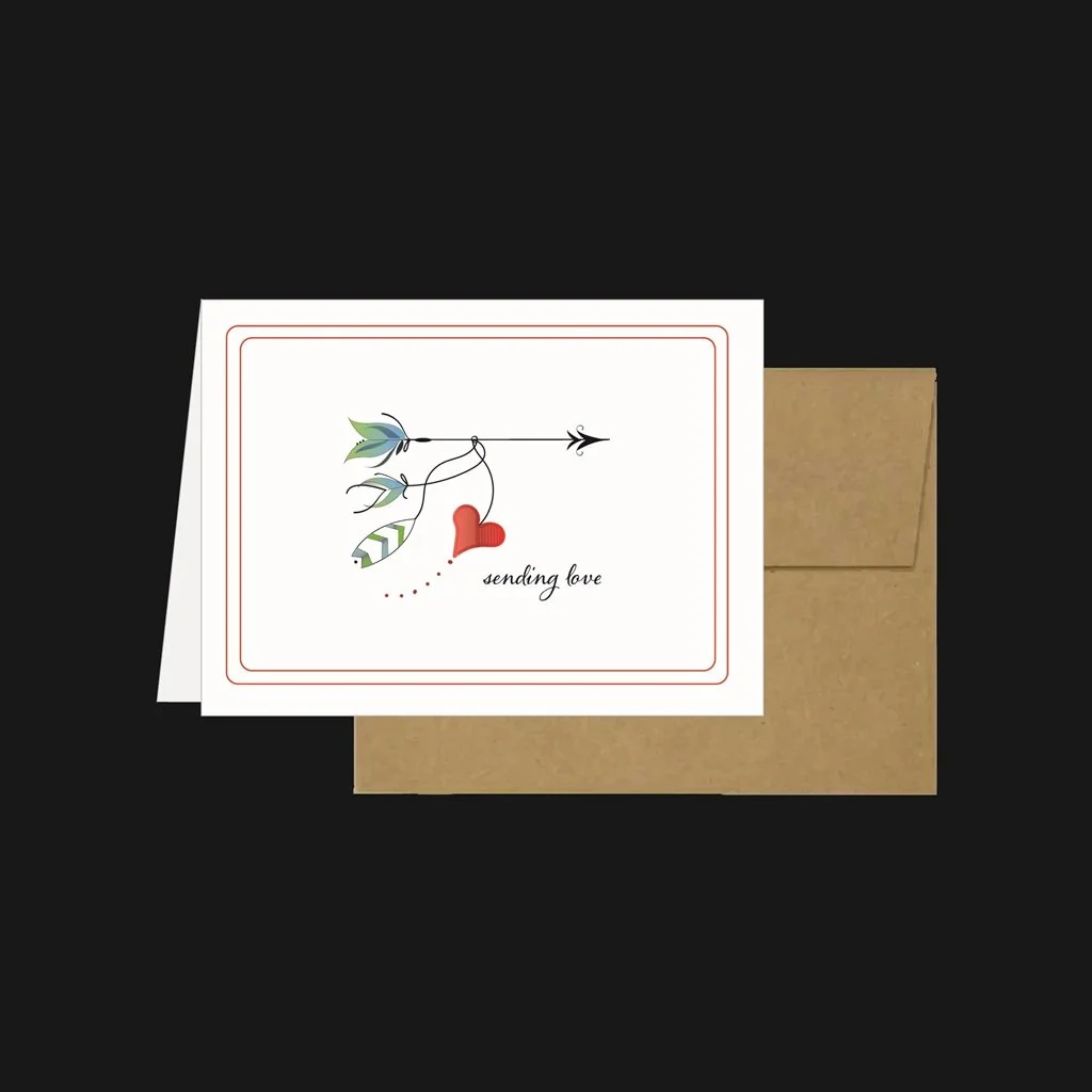 Greeting Card Sending Love