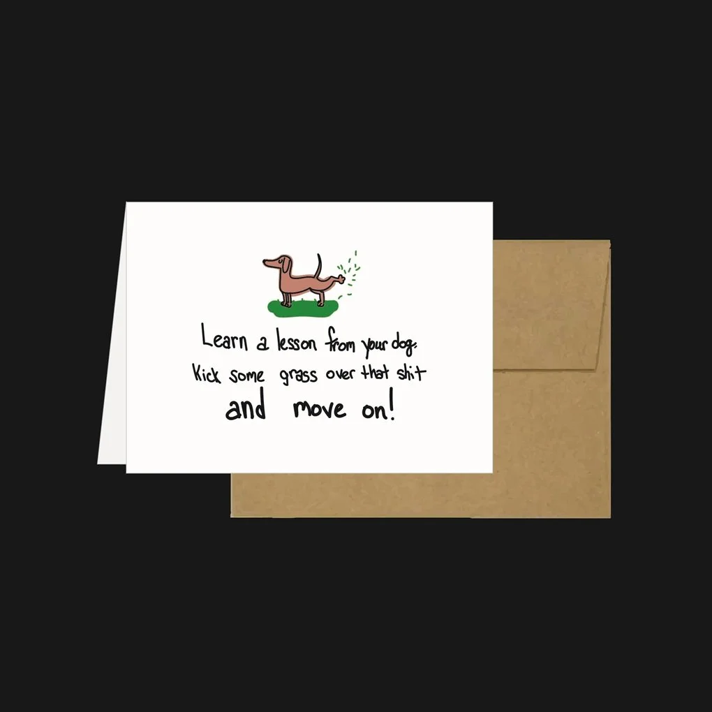 Greeting Card Learn a Lesson