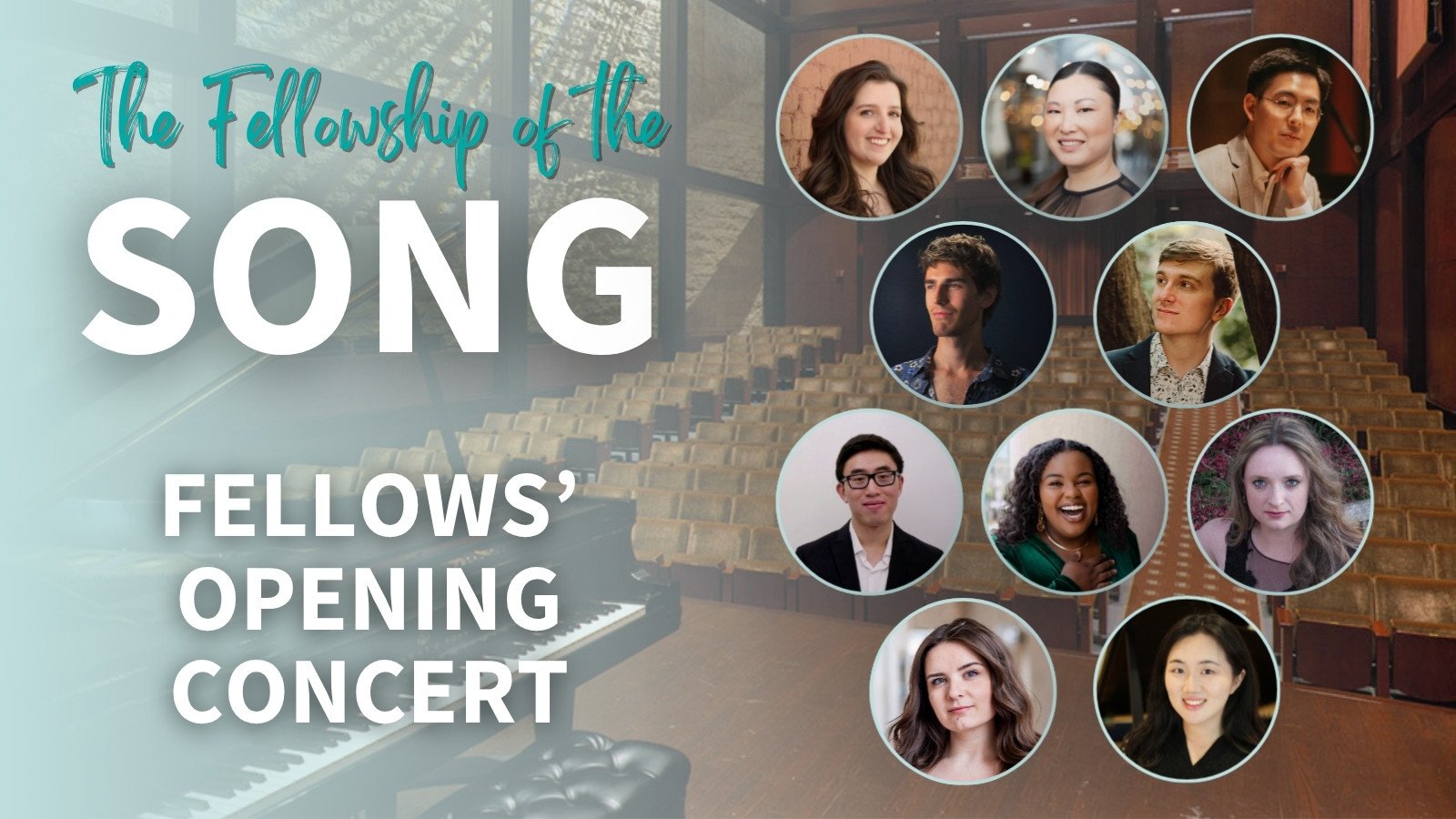 The Fellowship of the Song: Fellows’ Opening Concert
