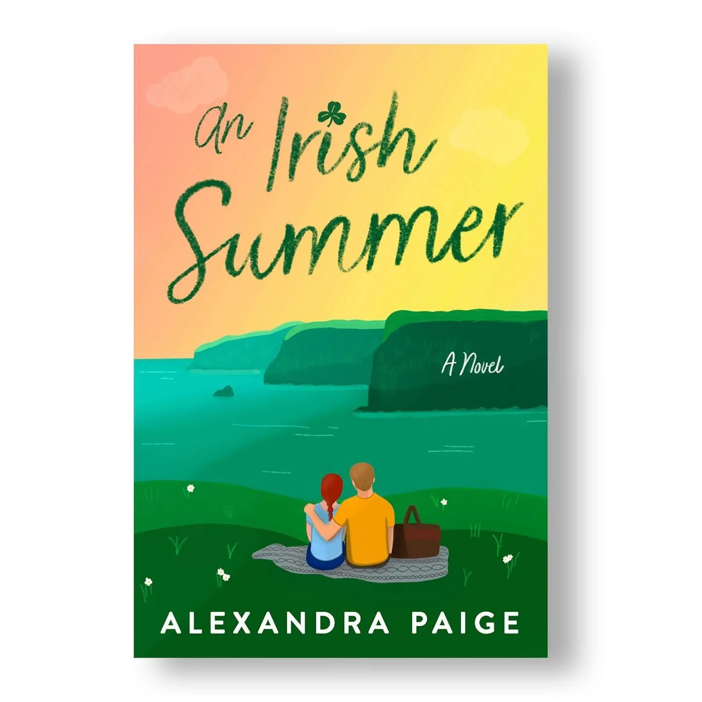Illustration and design for AN IRISH SUMMER coming out summer 2025 @avonbooks @harpercollins ☘️🌞swipe for outtakes!