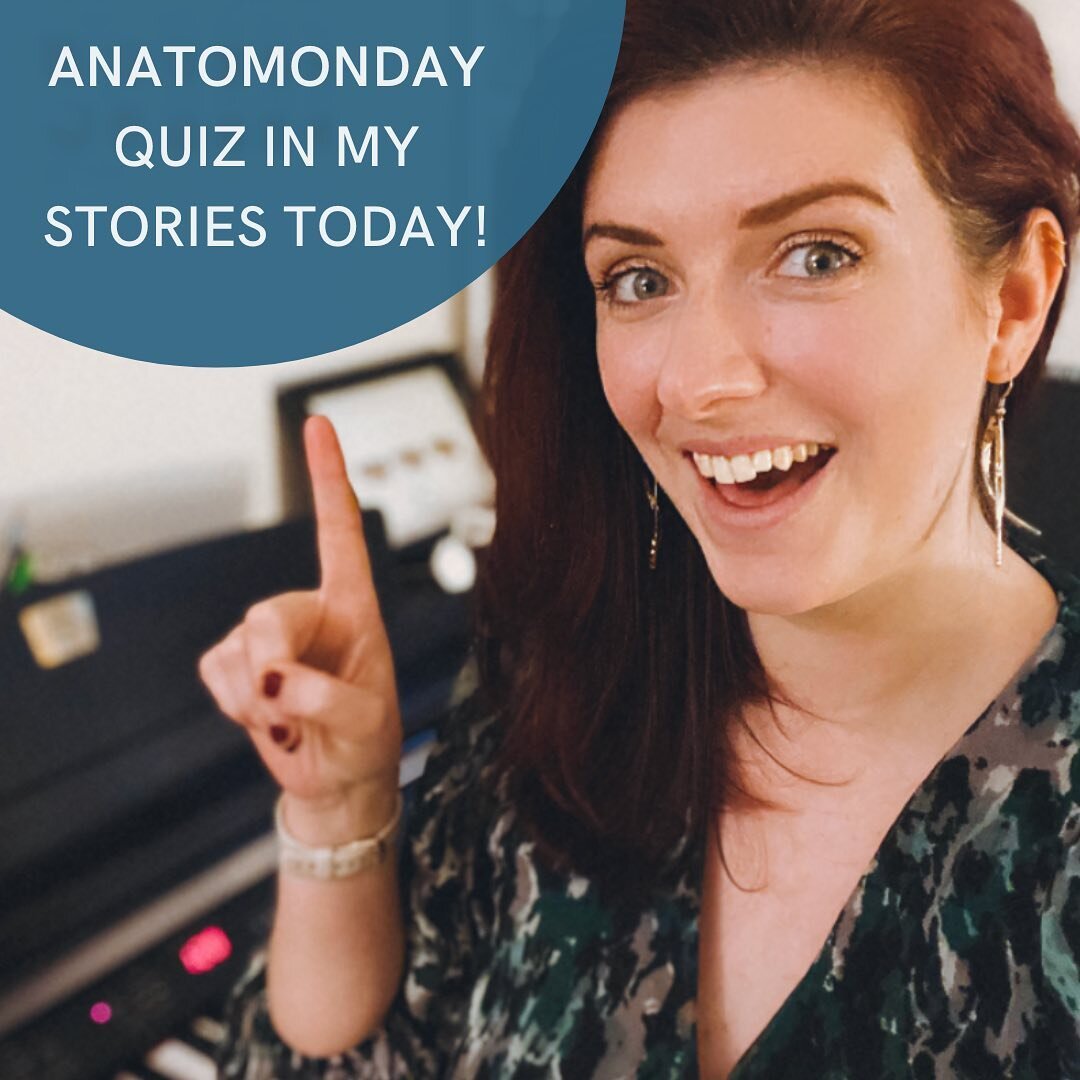 Yep it&rsquo;s QUIZ DAY 🤓

🚨 Live for 24 hours only 🚨

Test your anatomy knowledge and have some fun! 

If you&rsquo;re new here: don&rsquo;t speed tap through it and end up panicking 😇

If you&rsquo;re an #AnatoMonday quiz veteran: you know what