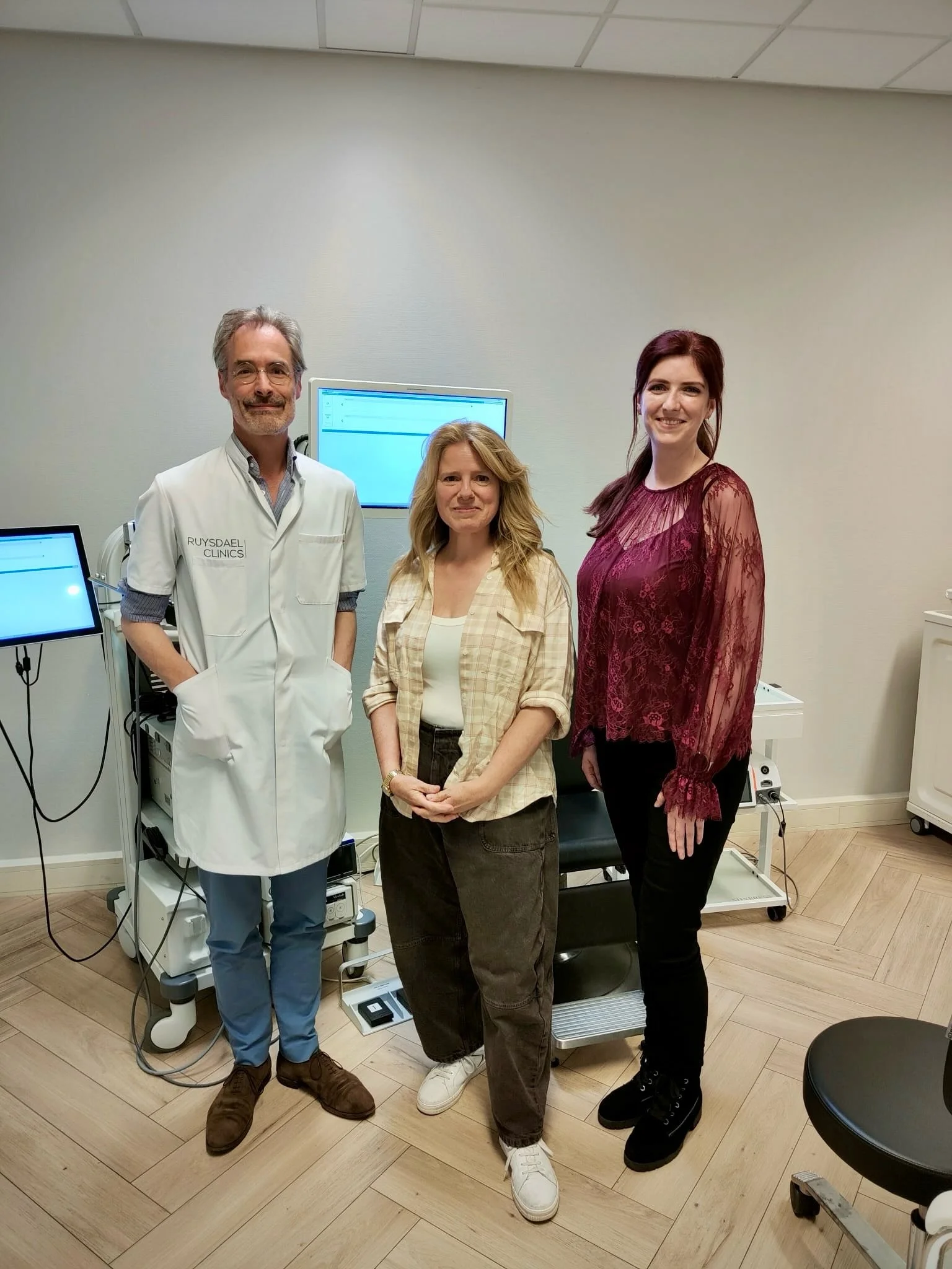 Clinic day! What a joy it was to observe in the Ruysdael Clinics in Amsterdam this week - my mind is buzzing and my heart is full 🤓

I spent the day working with the wonderful team of Jurjaan Snelleman (ENT) &amp; Myra Gr&uuml;nning (SLT), meeting v