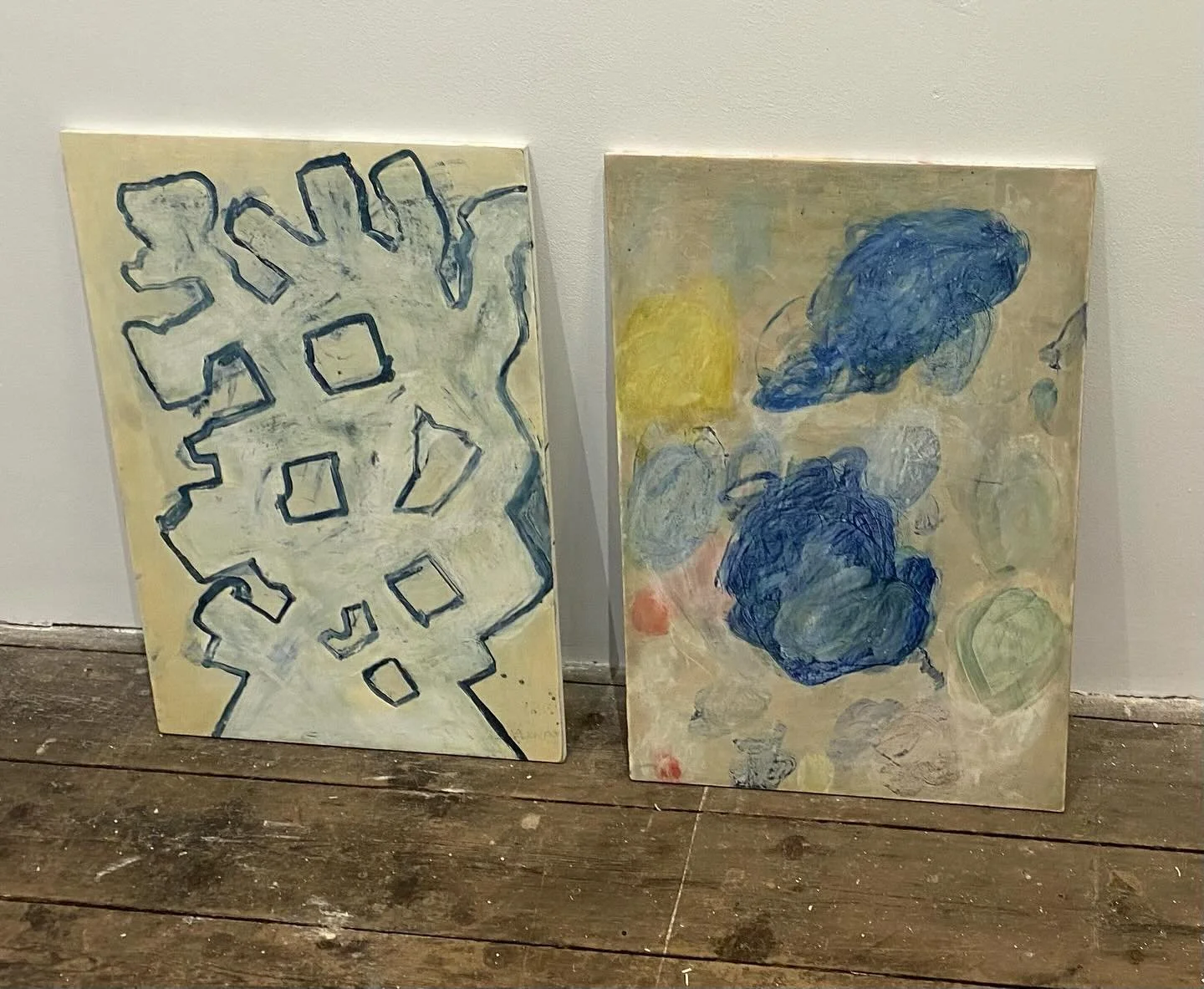 &lsquo;Awkward and Moody&rsquo; paintings&hellip;pics from a busy PV &hellip; a few dogs came as well @project78gallery &lsquo;How Would You Like It If I Did That To You&rsquo; last couple of days to see my show