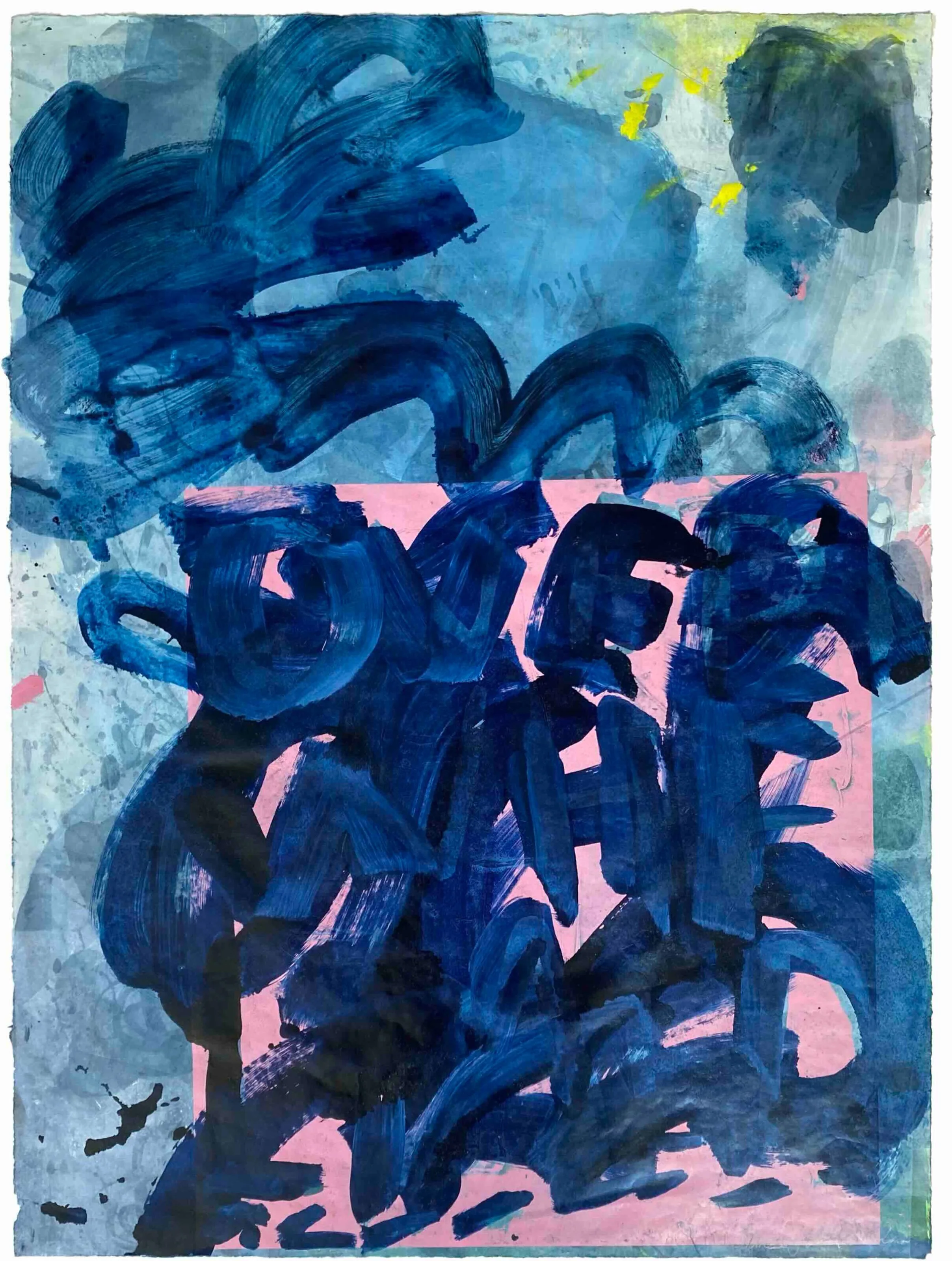 I&rsquo;m very happy that my monotype, Overwhelmed, has been selected for the Inaugural Imprint Art Fair at Lawrence Hall in Westminster, London @imprintartfair 
This piece is part of my ongoing body of work exploring thoughts and feelings through pr