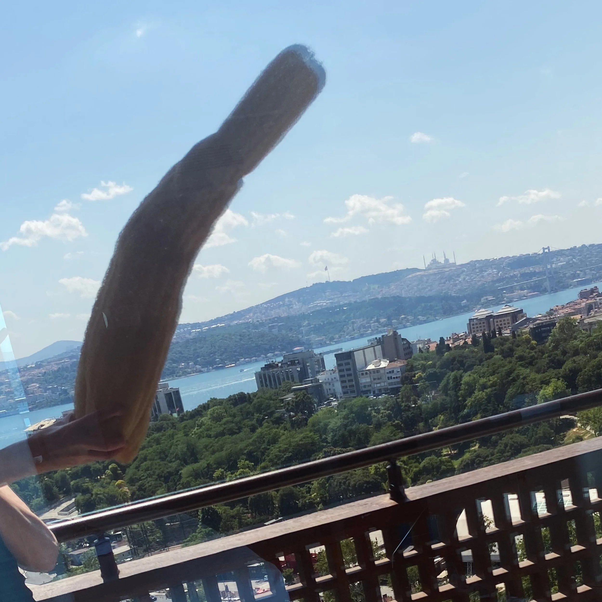 &lsquo;Loofah over the Bosphorus&rsquo; ..it&rsquo;s massive.. the size of a giant man&rsquo;s arm..I bought it in Istanbul&hellip;.. it was &pound;4 ❤️.. dead cheap