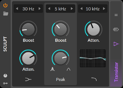 Bitwig Sculpt EQ