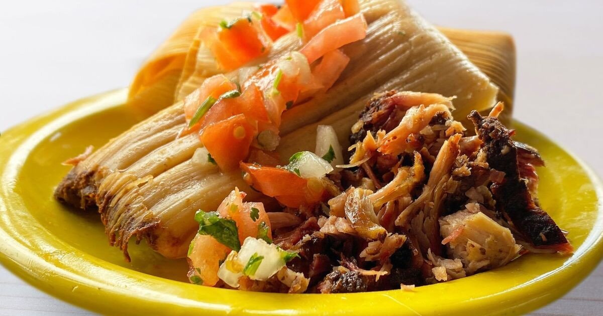 Dozen of Homemade Smoked Pork Tamales