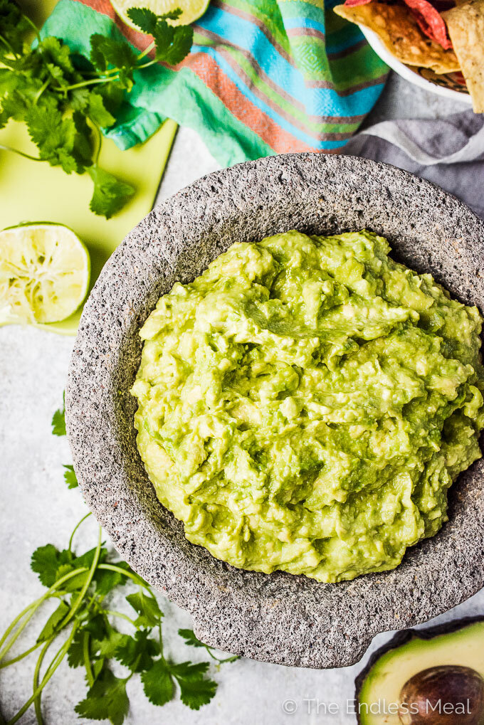 Guacamole for 4 people