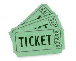 3 Bingo Raffle Tickets